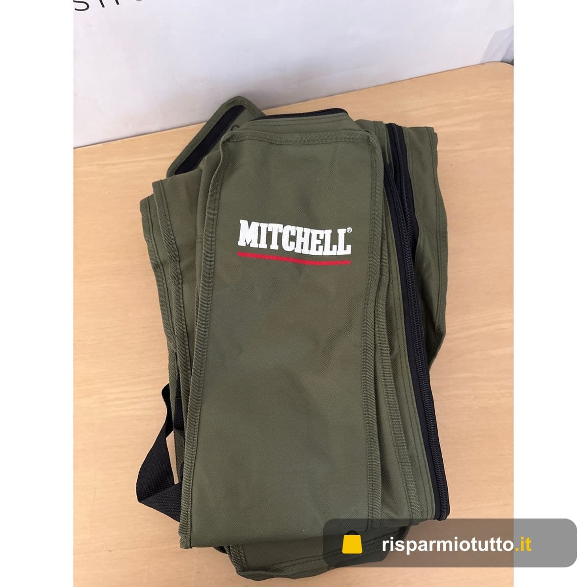 Mitchell GT Pro Borsa per Canne da Pesca e Accessori | Borsa da Pescatore Resistente per Canne, Mulinelli, Esche e Cassetta per Attrezzatura | Tasche Organizer | Impermeabile | Varie Misure