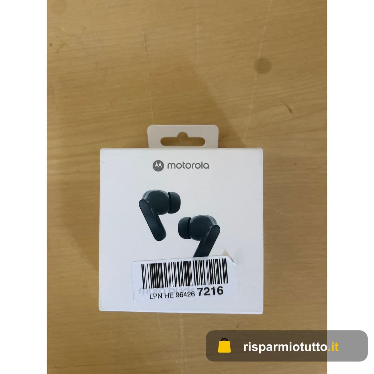 Motorola Moto Buds Bass Headset True Wireless Stereo (TWS) In-Ear Chiamate/Musica Bluetooth Nero