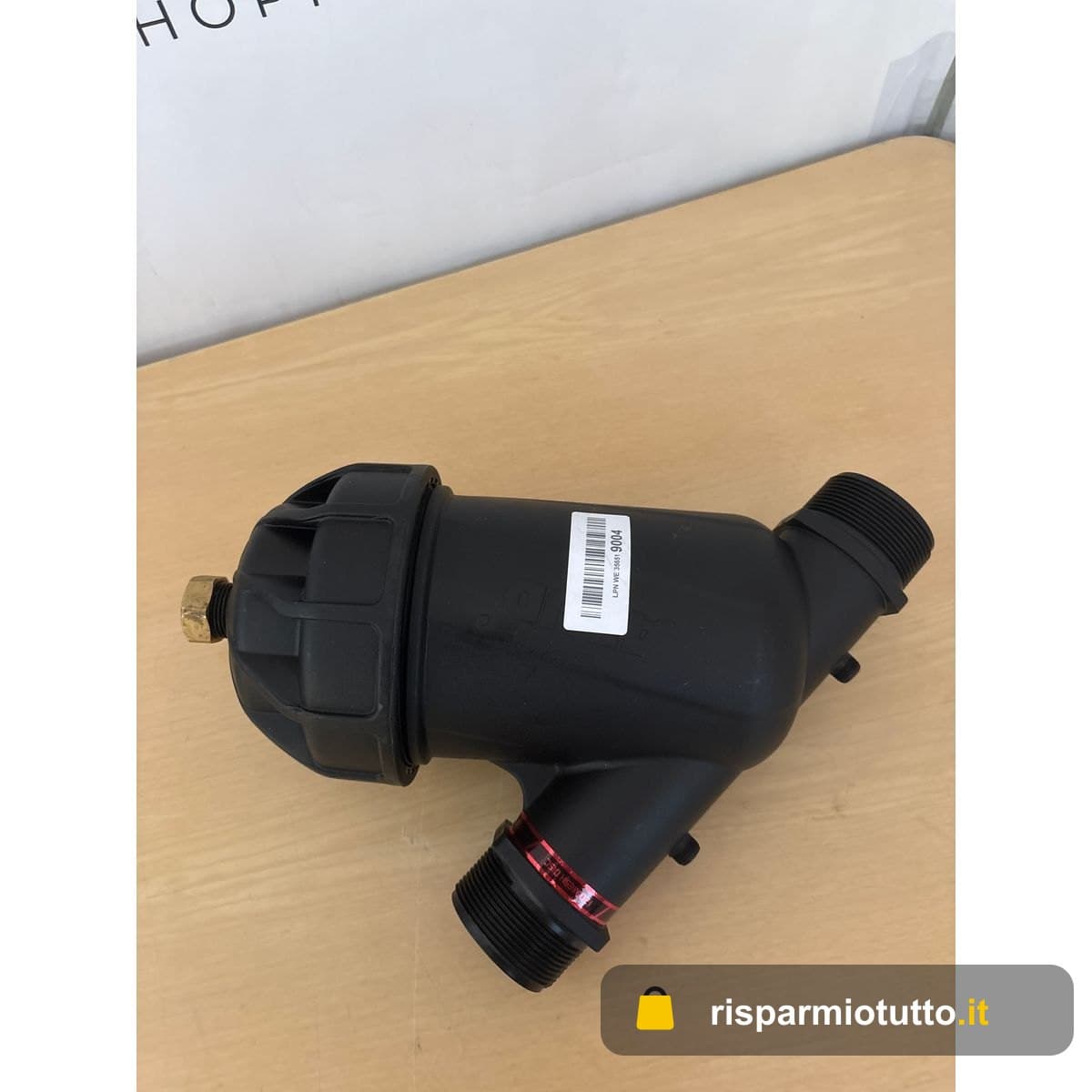 PLANTAWA Filtro Ad Anello da 2" per Tubazioni da 63 Mm | Include Tappo di Scarico. capacità di Filtrazione 120 Maglie. Filtro Modulare Azud 100. Irrigazione A Goccia. Connessione Universale