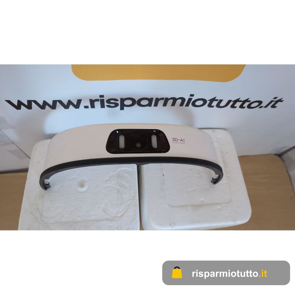 Paraurti usato con modulo telecamera per robot Eureka J15 ultra.