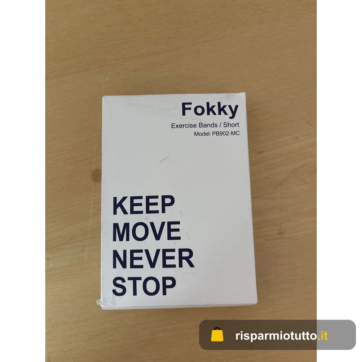 Fokky Elastici Fitness (Set di 5), Bande di Resistenza Fitness con 5 Livelli di Resistenza, Fasce Elastiche Fitness per Crossfit, Yoga, Pilates, Squats, Lunges, Stretching, Allenamento di Forza