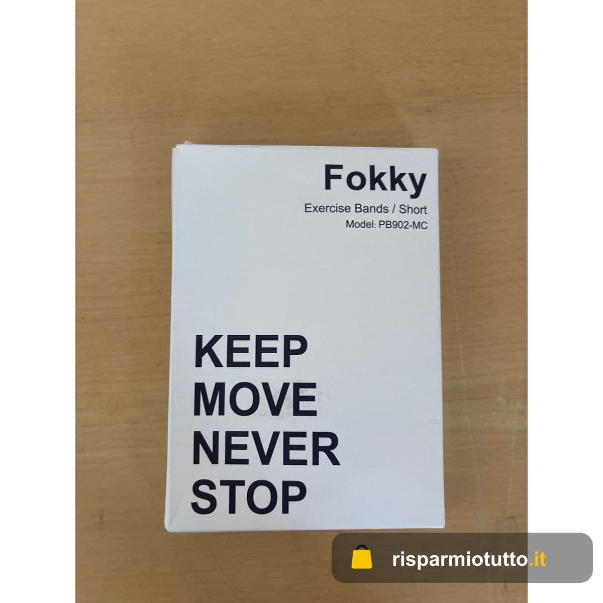 Fokky Elastici Fitness (Set di 5), Bande di Resistenza Fitness con 5 Livelli di Resistenza, Fasce Elastiche Fitness per Crossfit, Yoga, Pilates, Squats, Lunges, Stretching, Allenamento di Forza