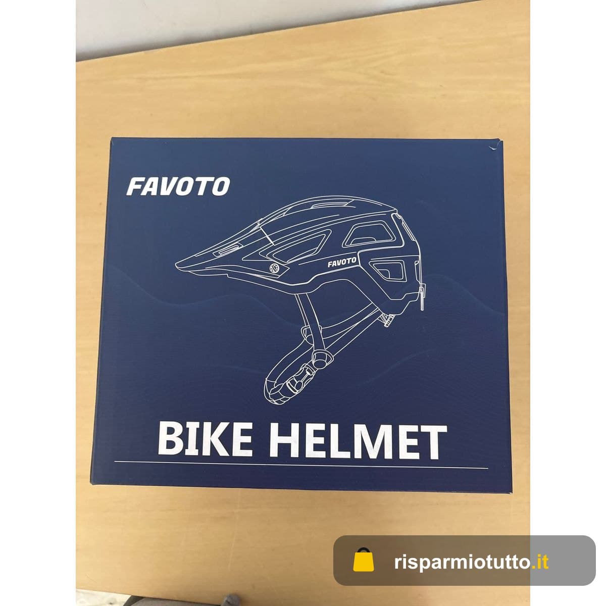 Favoto Casco da Bicicletta Mountain con Visiera - Tecnologia Double Inmould Caschi MTB Ciclismo Leggero per Adulti Certificato CE L 59-61cm Regolabile Verde Militare