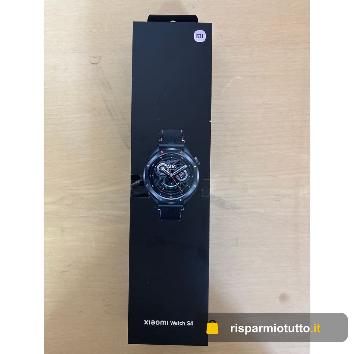 XIAOMI Watch S4, con corona rotante, ghiera Intercambiabile, schermo AMOLED da 36mm, fino a 15 giorni di autonomia, monitoraggio salute, HyperOS 2.0, 150+ modalità sportive, NFC, Android&iOS, Rainbow