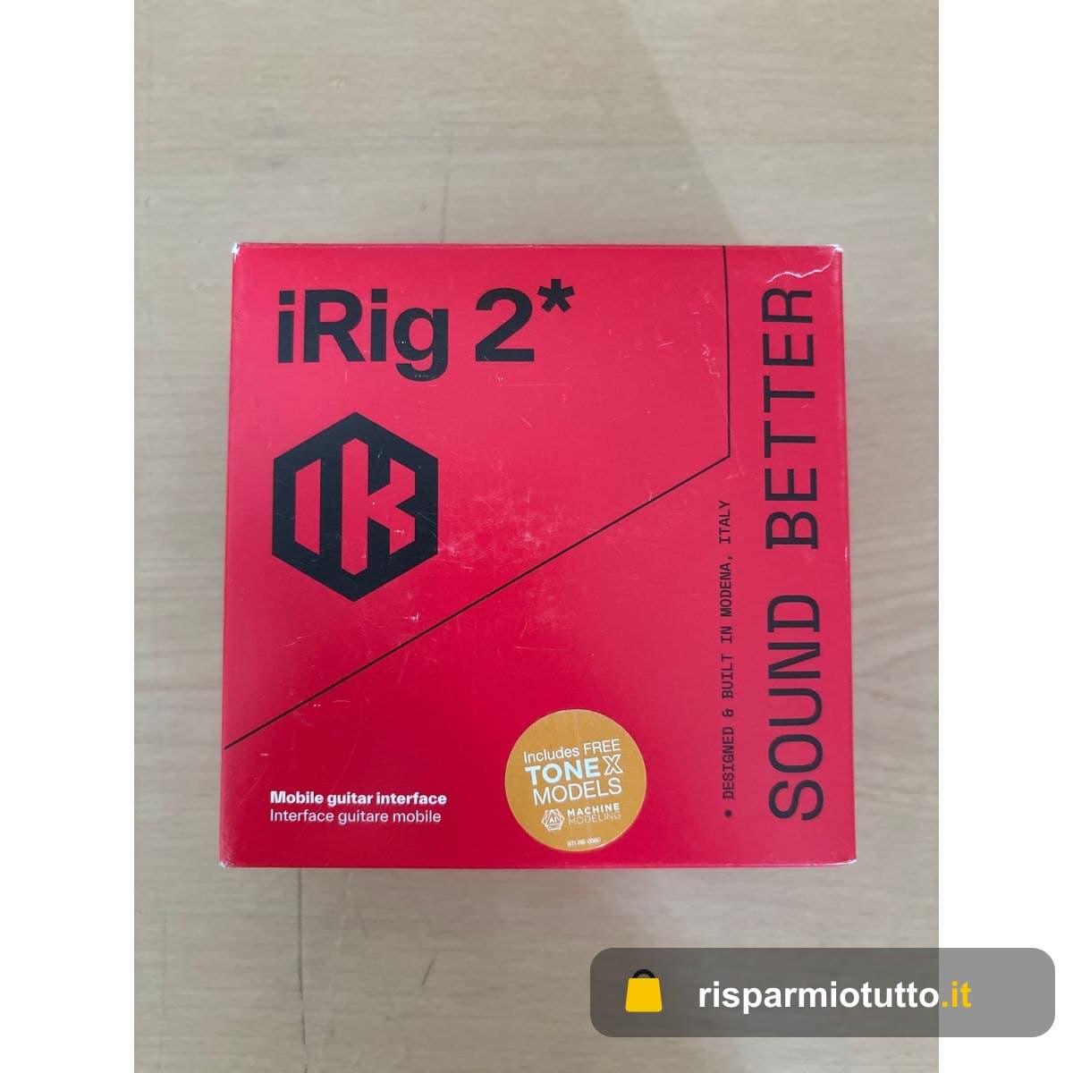 iRig 2 - Interfaccia per chitarra e basso per iPhone e iPad