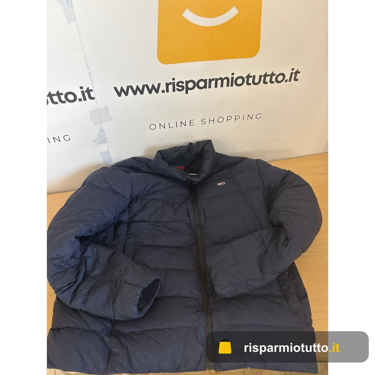 Tommy Hilfiger CORE PACKABLE RICICLATA GIACCA Uomo MW0MW39990 Altre Giacche, Blu, XL, Blu (Cielo del Deserto), XL