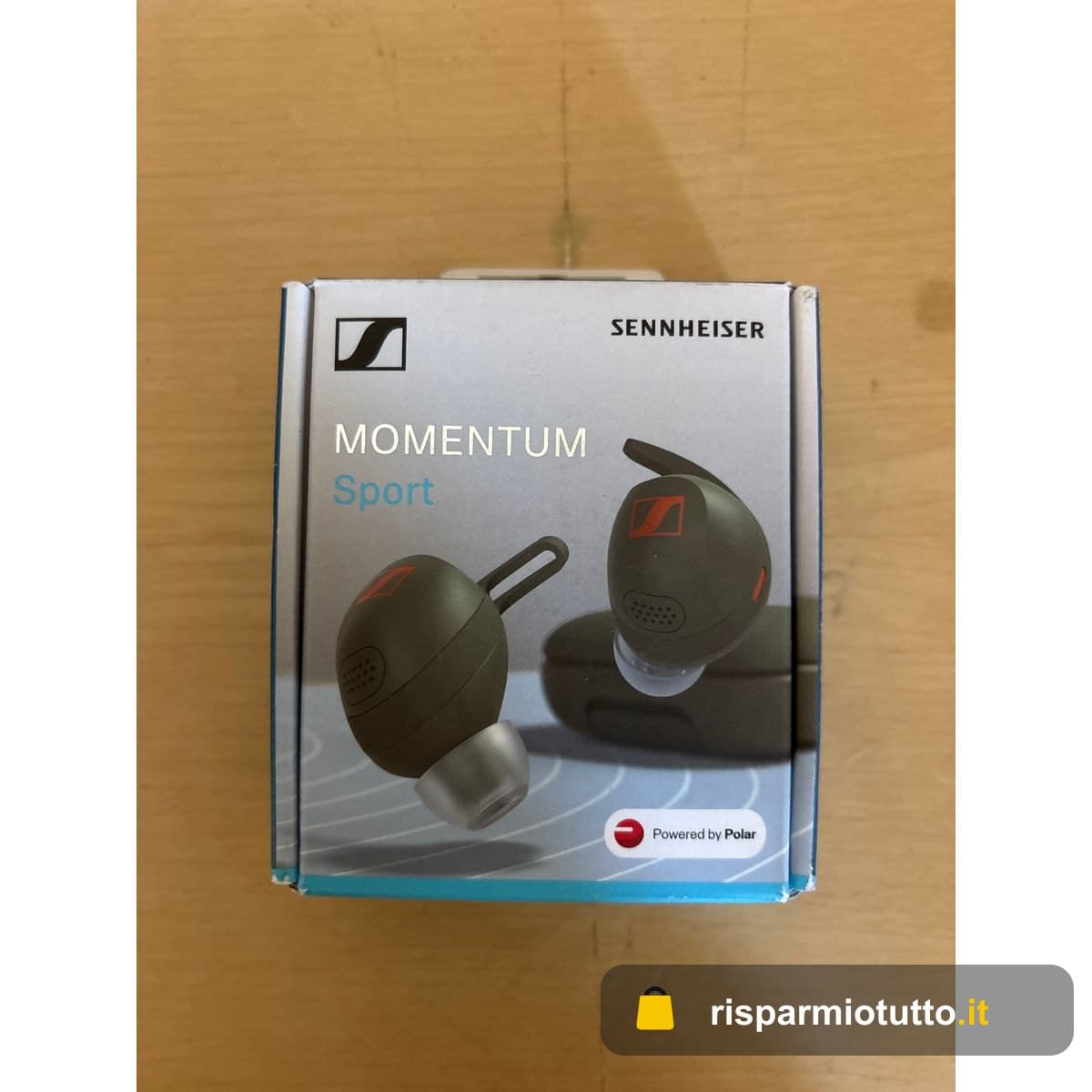 Sennheiser Momentum - Auricolari sportivi con fitness tracker per frequenza cardiaca e temperatura corporea, suono cristallino con ANC adattivo, vestibilità sicura, durata della batteria 24 ore su 24,