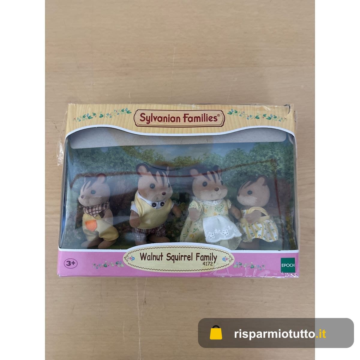Sylvanian Families - 4172 - Famiglia Scoiattolo Nocciola