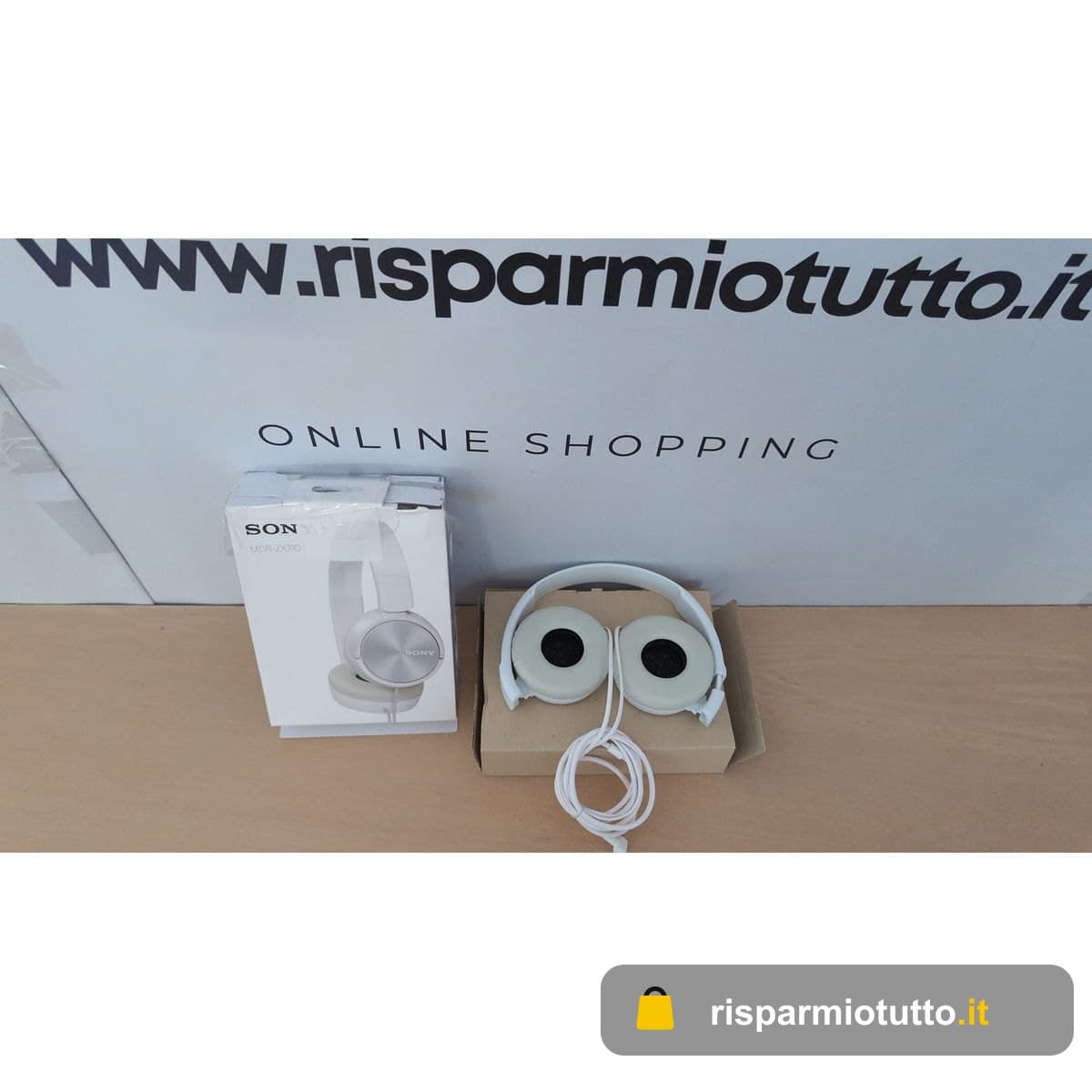 Sony MDR-ZX310 Cuffie, Bianco
