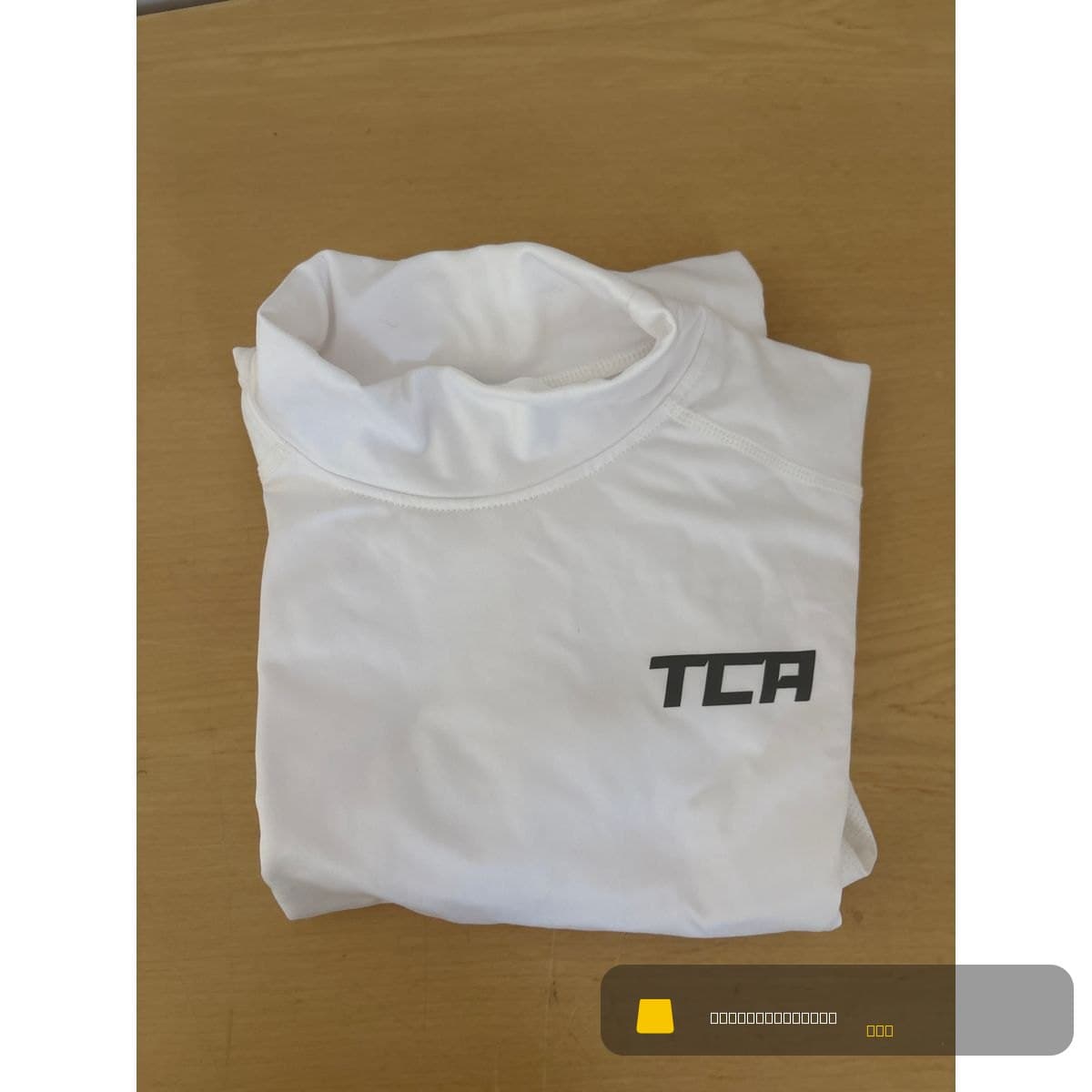 TCA SuperThermal Maglia Termica Collo Alto per Uomo a Compressione con Maniche Lunghe - Bianco, L Uomo