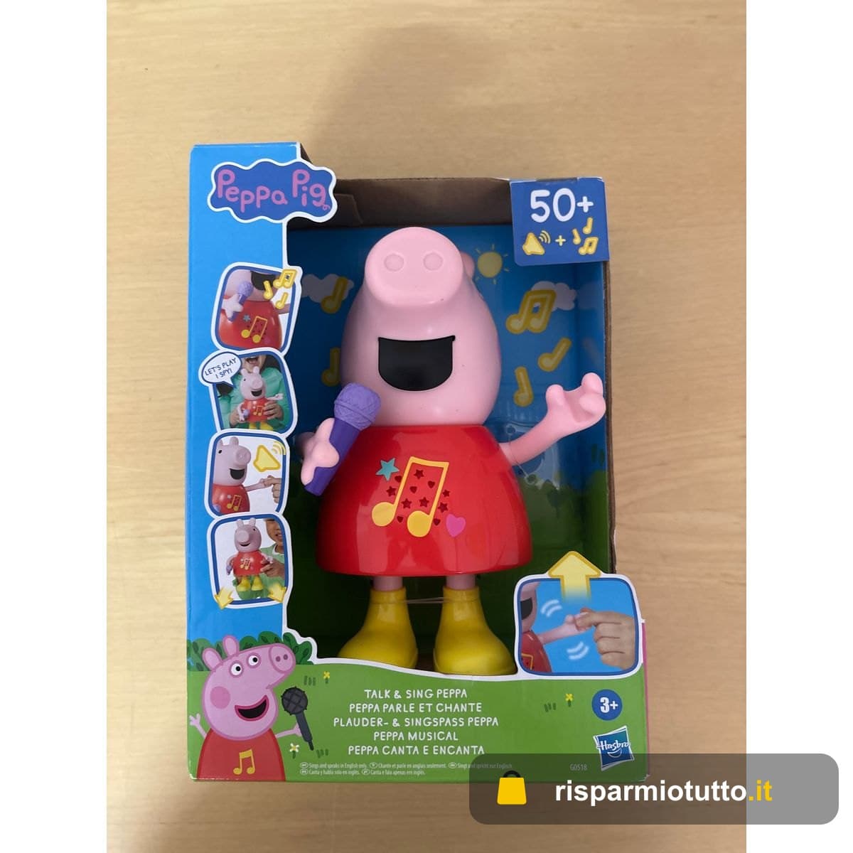 Peppa Pig, Bambola di Peppa Che Parla e Canta