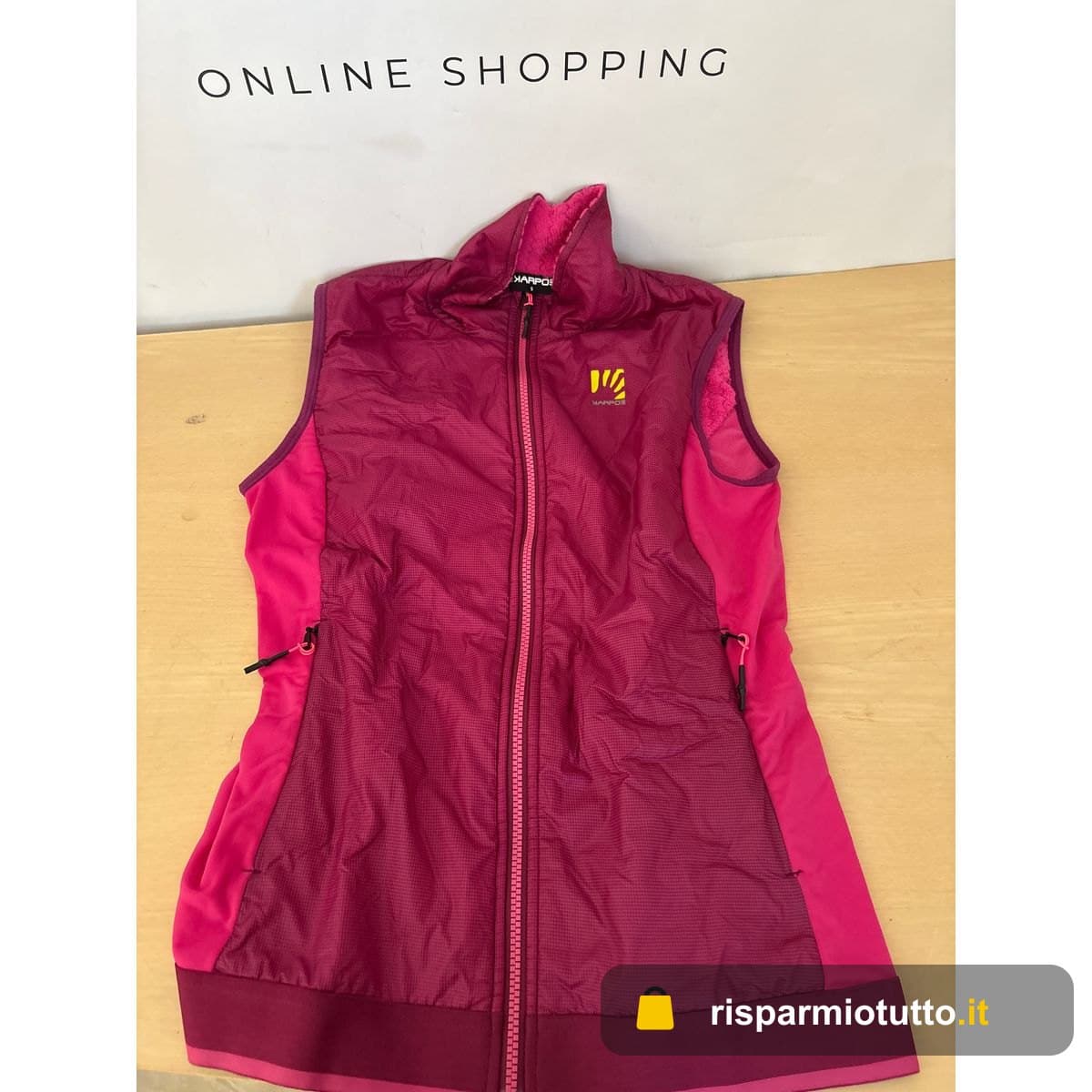 KARPOS 2512007-042 FEDERA W VEST Gilet sportivo Donna RASPBERRY RADIANCE Taglia S