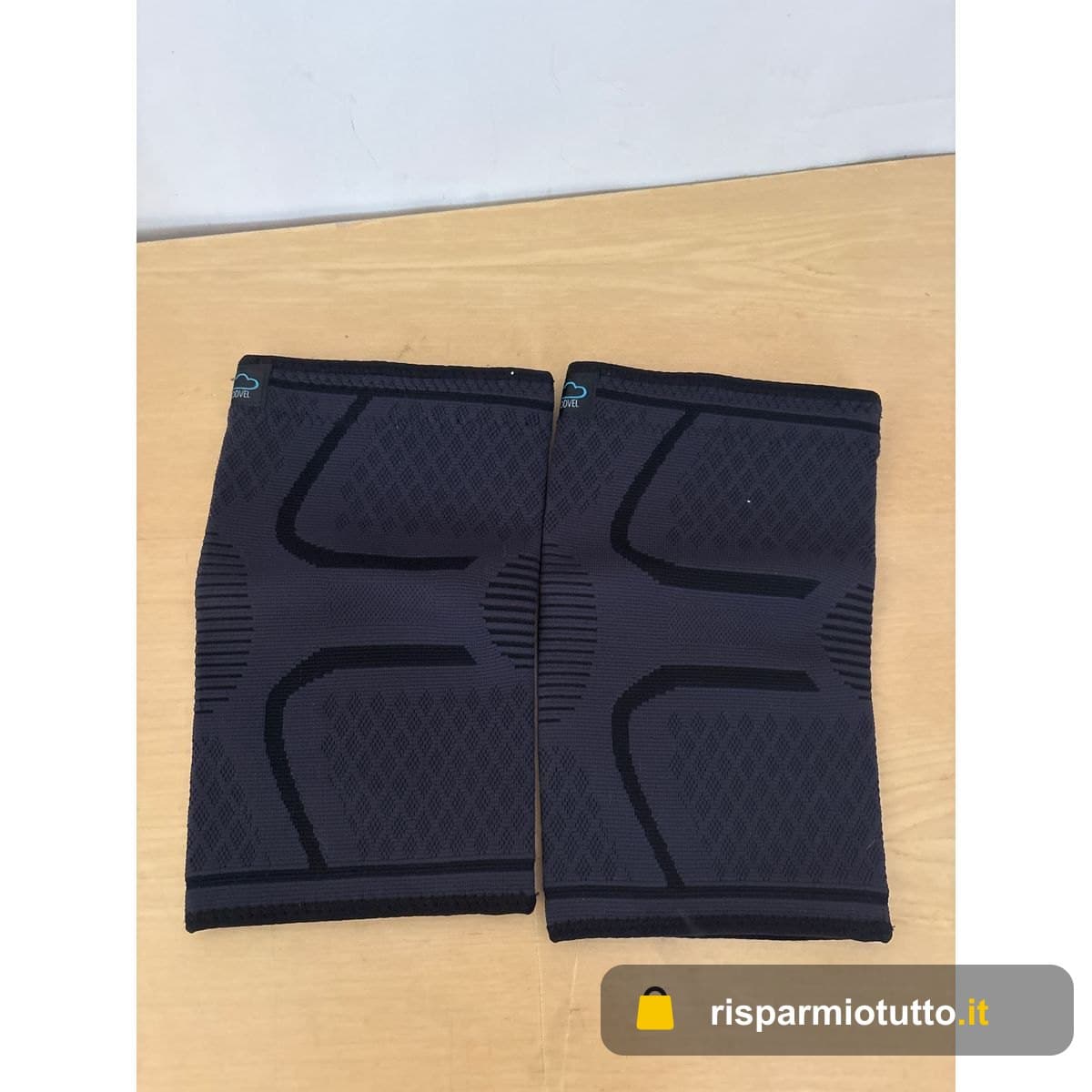 MODVEL Ginocchiera, 2 Tutore a Compressione per uomo e donna, Tutore per il fascia ginocchio per sportiva, palestra, ginocchiere Ortopedica supporto per recupero lesioni Menisco, Sollievo Dolori (M)