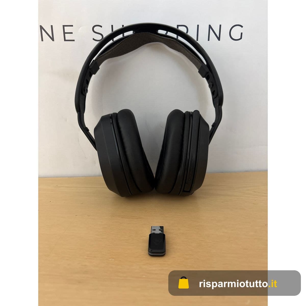 Turtle Beach Stealth 500 Nero PC Cuffie da Gioco Wireless w/ 40hr Batteria & Bluetooth per PC, PS5 e PS4