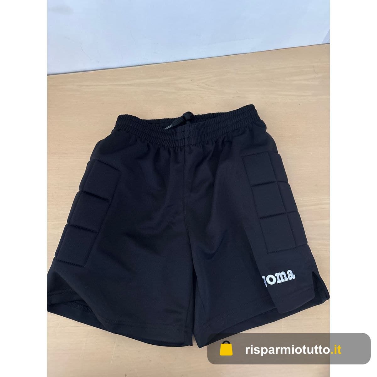 Joma Portero, Protect-Pantaloncini da Portiere, da Uomo, Colore Nero, 08 Unisex NiΓ±os, 8, Taglia Unica