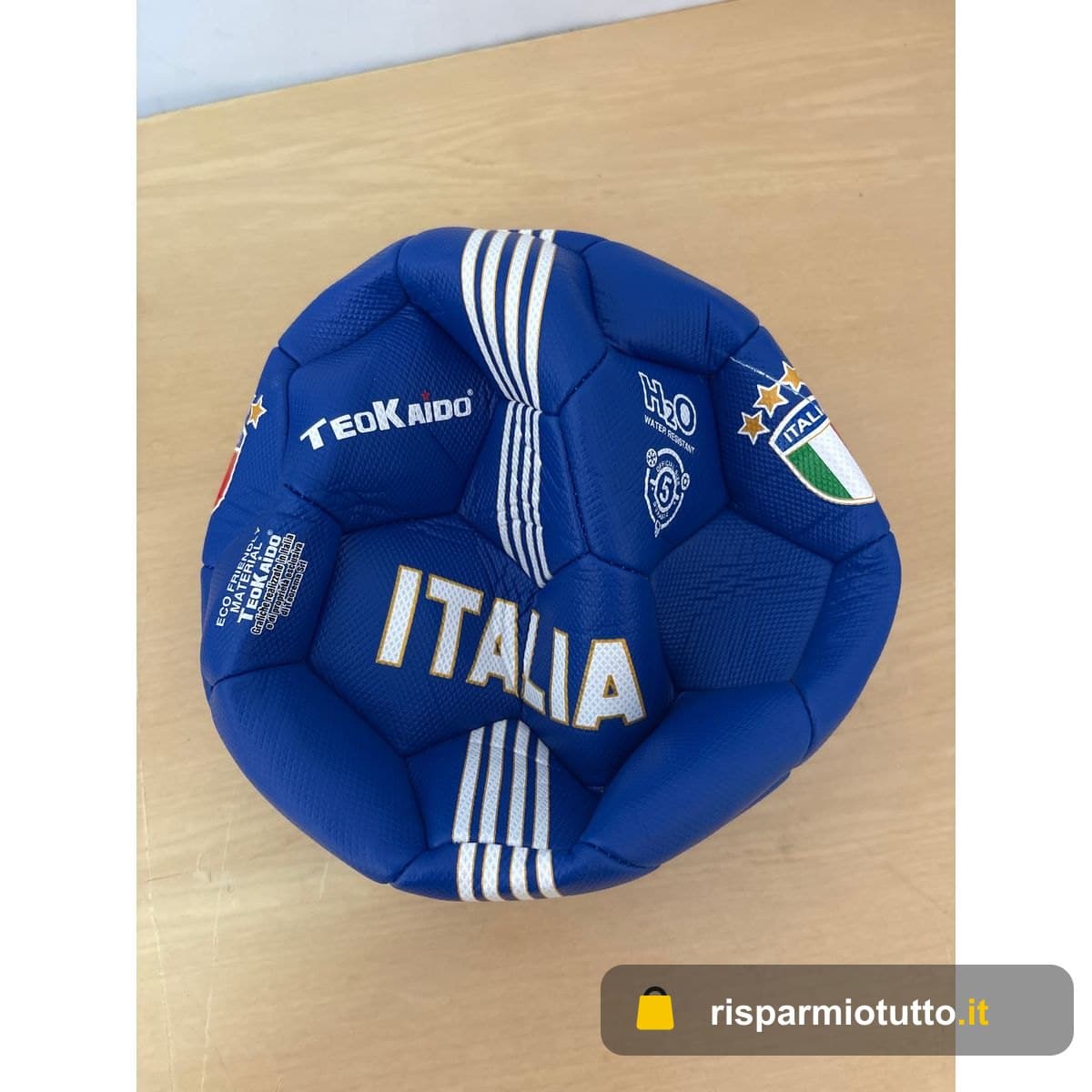 Teorema Giocattoli, Pallone da Calcio Taglia 5, Palla Calcio per Bambini e Adulti, Design Italia, Ideale per Allenamento e Gioco Amatoriale, Pallone in PVC 21 cm di diametro