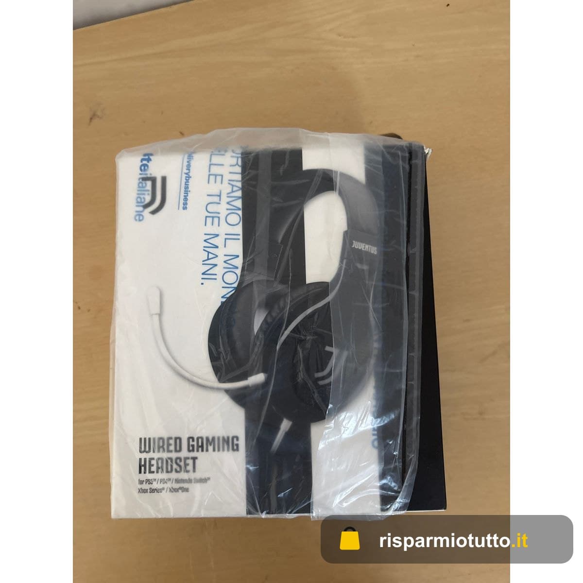 Qubick Wired Gaming Headset Juventus Dots
