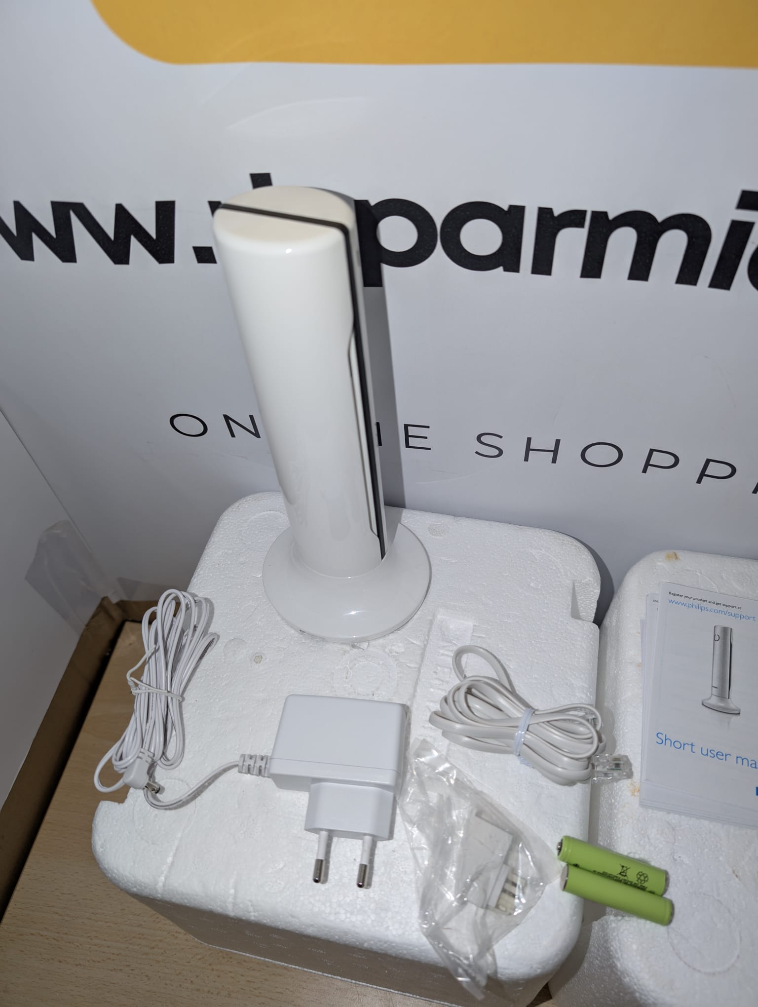 Philips Telefono cordless Home Line M4501W/01 Simple - Telefono DECT - Telefono 1 ricevitore Schermo 1'6