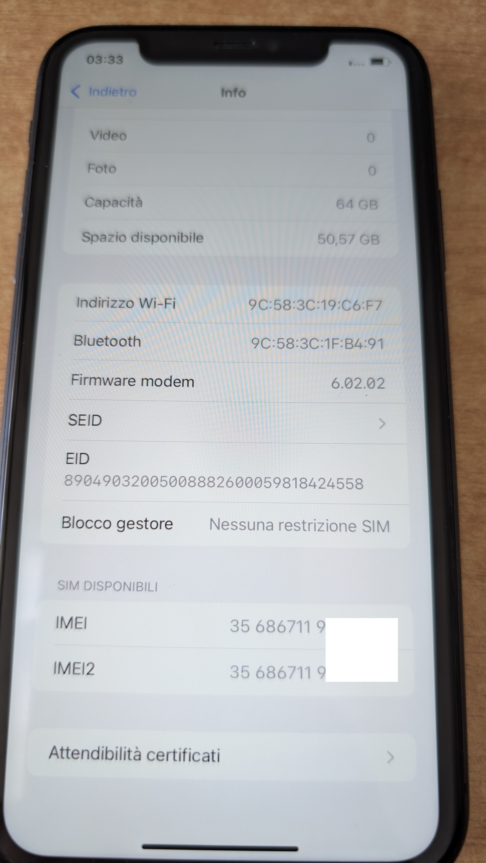 Apple iPhone 11, 64GB, Nero (Ricondizionato)