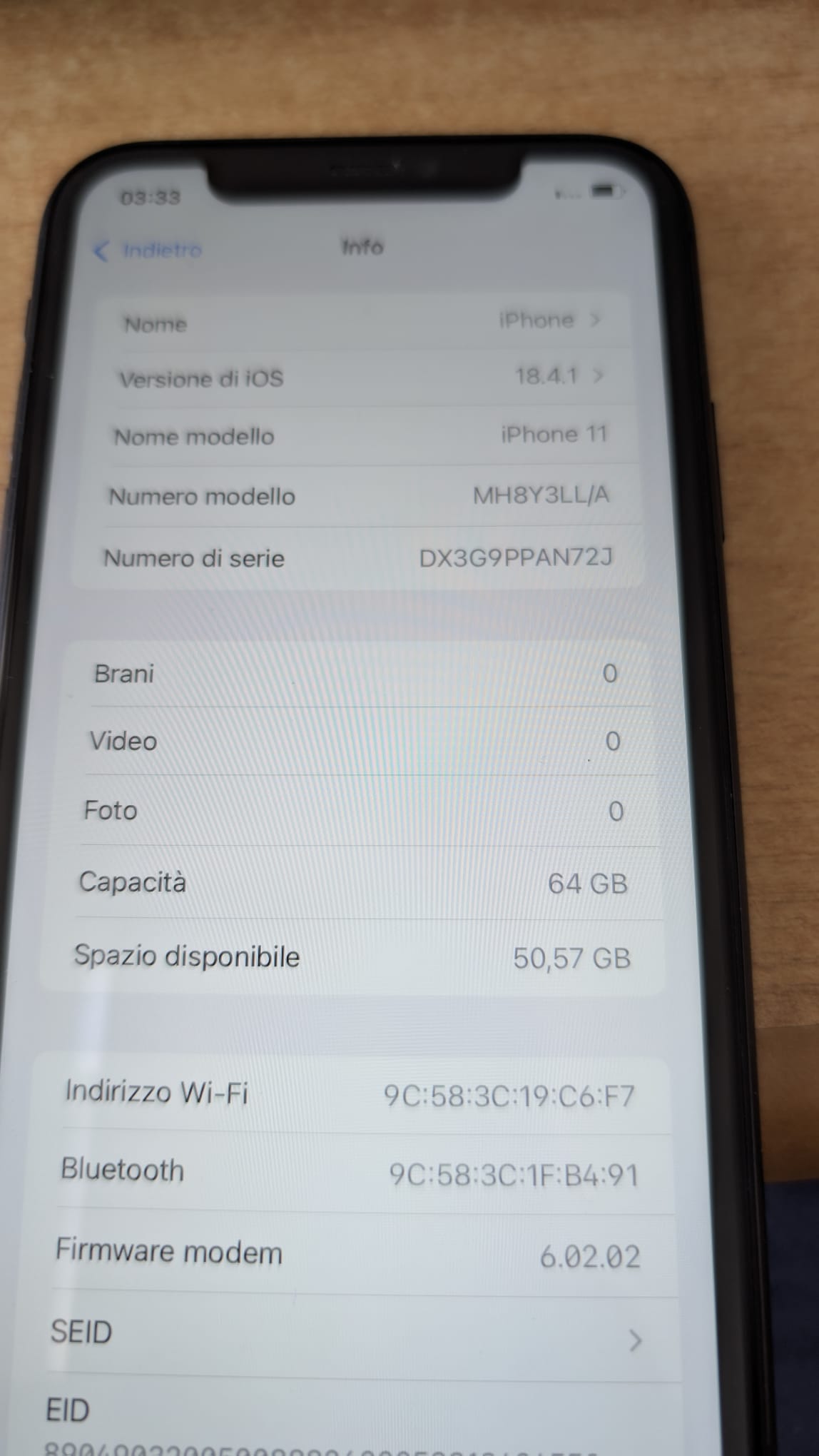 Apple iPhone 11, 64GB, Nero (Ricondizionato)