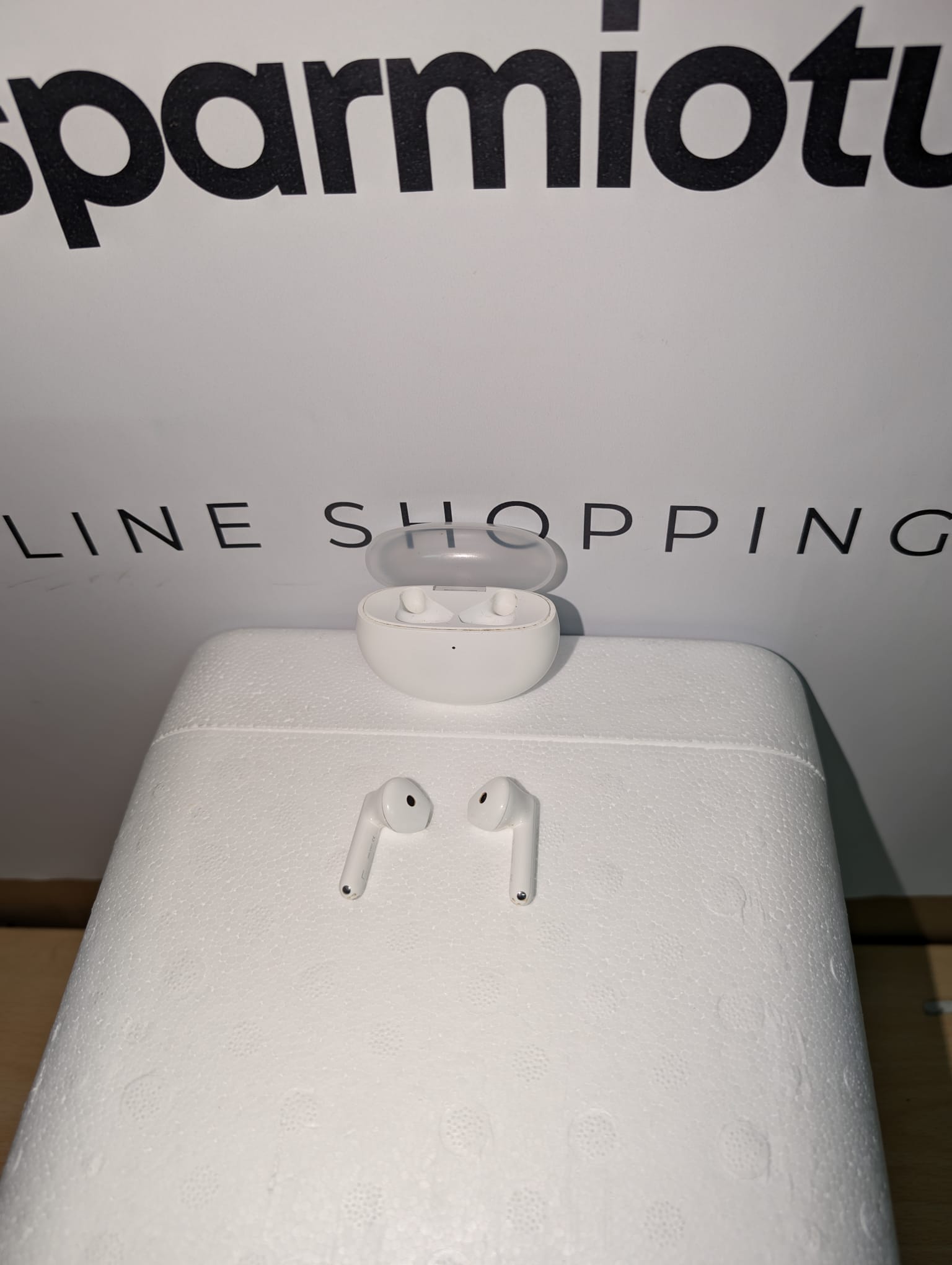 OPPO Enco Air2 Auricolari True Wireless, 24h di Autonomia, Ricarica Rapida, Bluetooth 5.2, Raggio 10m, Controlli Touch, Cancellazione del rumore, Android e iOS, IPX4, Bianco 